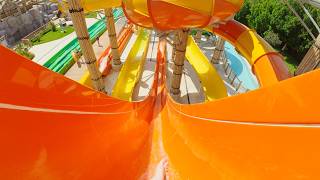 STEEP Freefall Water Slide at Regnum Hotels Aqualantis