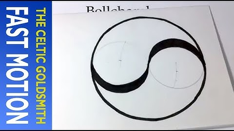 How to Draw Celtic Patterns 158 - Double Spiral (Fast Motion 4)