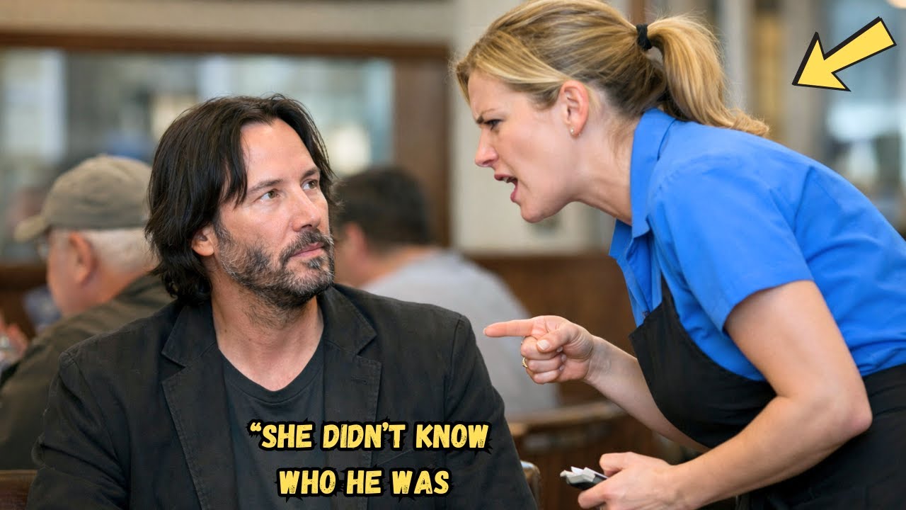 Keanu Reeves Overhears Waitress — Freezes...