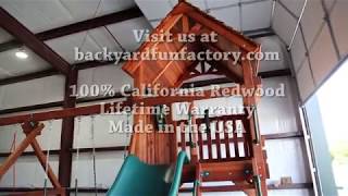 NEW Fort Davis Swing Set