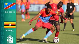 Highlights: DR Congo vs. Uganda