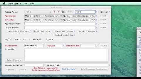 Protect and License Software