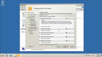 Microsoft  Exchange Server 2010 Installation and Configuration