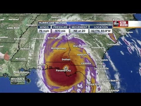 Panama City 1 week after Hurricane Michael