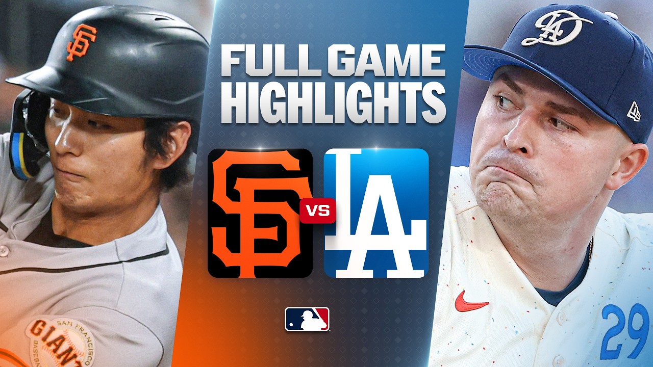 [MLB] 샌프란시스코 자이언츠 4 : 10 로스앤젤레스 다저스 경기 결과·하이라이트