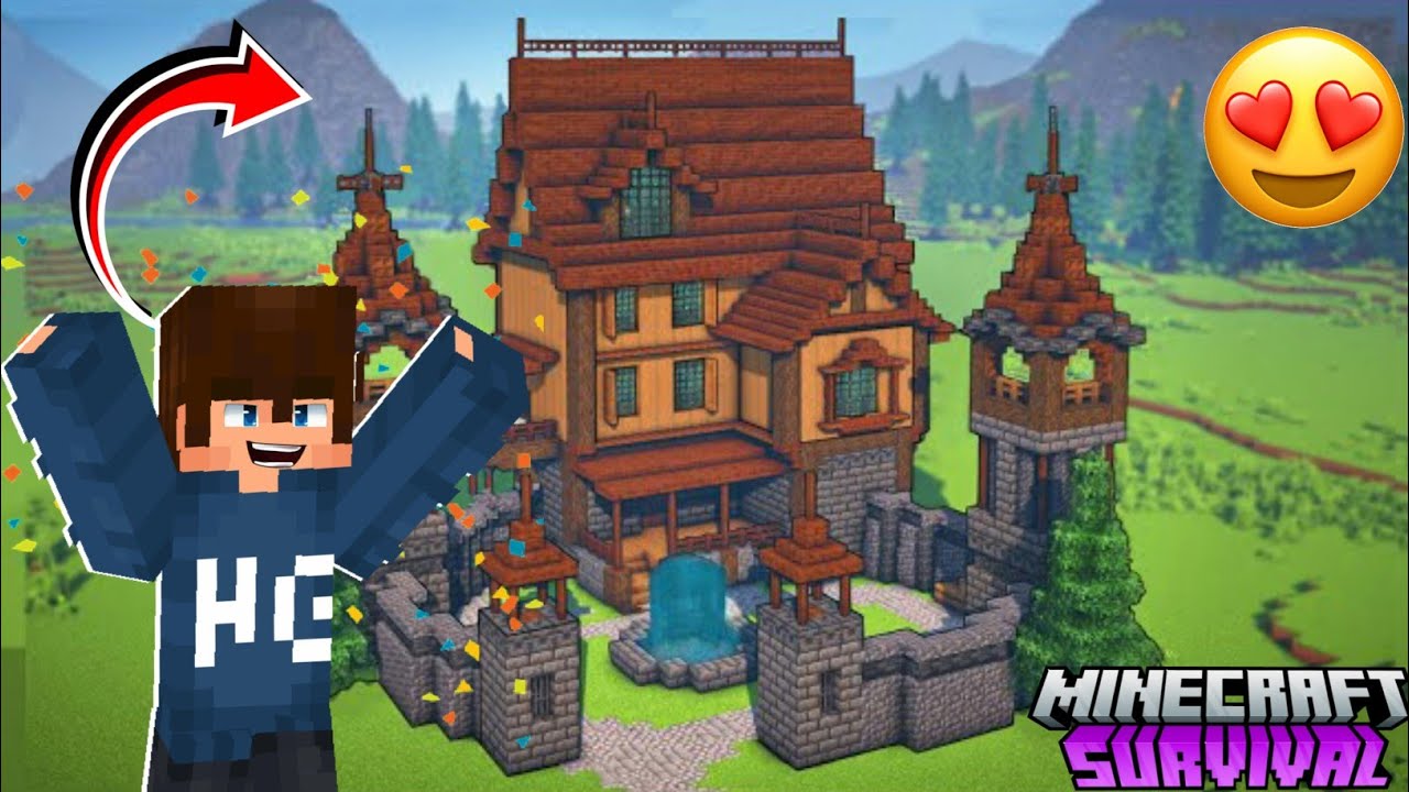 I Build My New Survival Base 🤑 #7 - YouTube