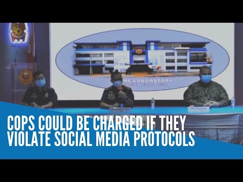 Cops could be charged if they violate social media protocols