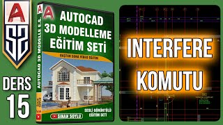 15 Interfere Komutu Nasıl Kullanılır Autocad 3D Bina Çizim Eğitim Seti Dersleri