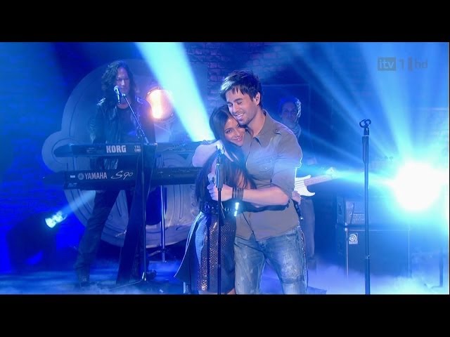 Enrique Iglesias feat. Nicole Scherzinger - Heartbeat Live at the Paul O'Grady Show HD 1080p class=