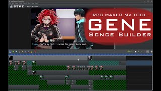 Создавайте визуальные новеллы молниеносно! GENE Scene Builder Tutorial для RPG Maker MV