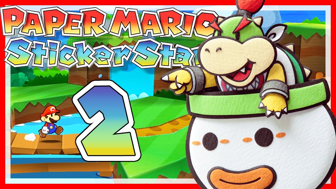 Paper Mario Sticker Star 02 Welt 1 1 Warme Kuschelfelder Youtube Paper Mario Sticker Star 02 Welt 1 1 Warme Kuschelfelder Youtube