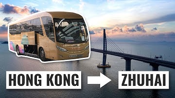 HONG KONG to ZHUHAI by BUS across the BRIDGE (How To Guide)