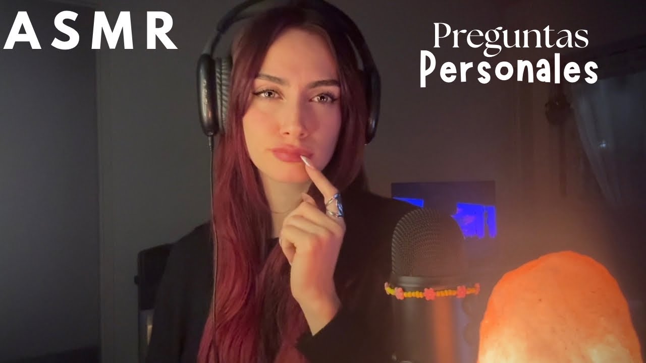 ASMR Preguntas Personales ✮⋆˙🎧 ⋆˙⟡