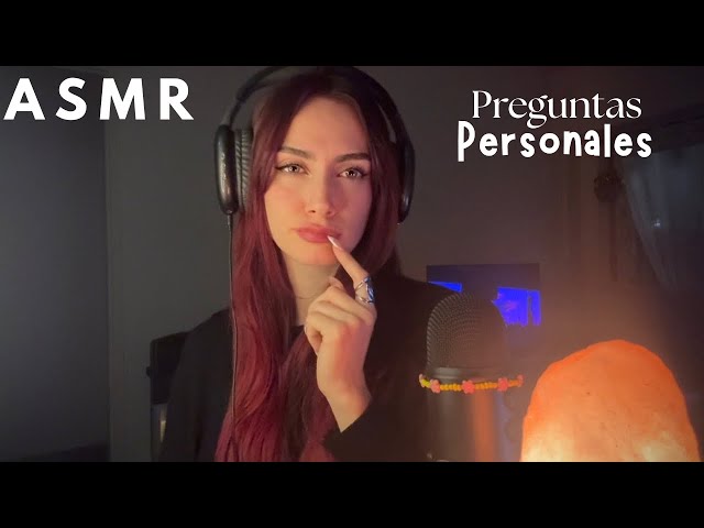ASMR Preguntas Personales ✮⋆˙🎧 ⋆˙⟡
