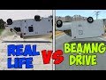 Real Life VS BeamNG drive #2 - Crash Tests & Damage Comparison