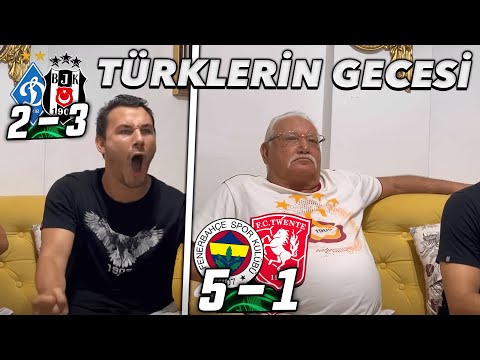 BEŞİKTAŞ İNTİKAMINI ALDI FENERBAHÇE TWENTEYİ EZDİ DİNAMO 2-3 BEŞİKTAŞ FENERBAHÇE 5-1 TWENTE TEPKİ