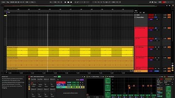 Ableton Live Delay Reverb Rack Breakdown and a mini track breakdown.