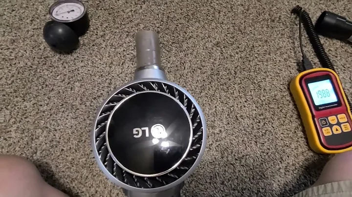 LG Cordzero A906 airflow test