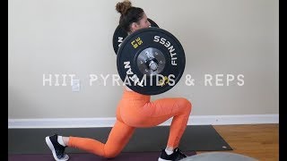 HIIT Pyramids, Reps, & Challenge Moves