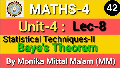 Lec-8/Unit-4|Baye