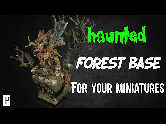 How to make nurgle base  Miniature bases, Miniatures tutorials, Halloween  miniatures