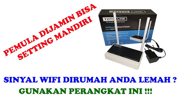 Cara Setting Totolink N300RT Sebagai Client Menggunakan HP atau Laptop