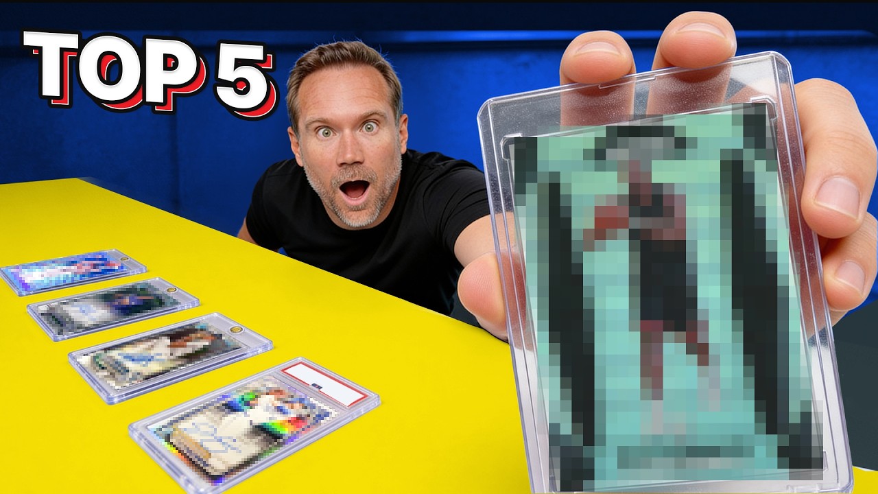 TOP 5 HOTTEST SPORTS CARDS!