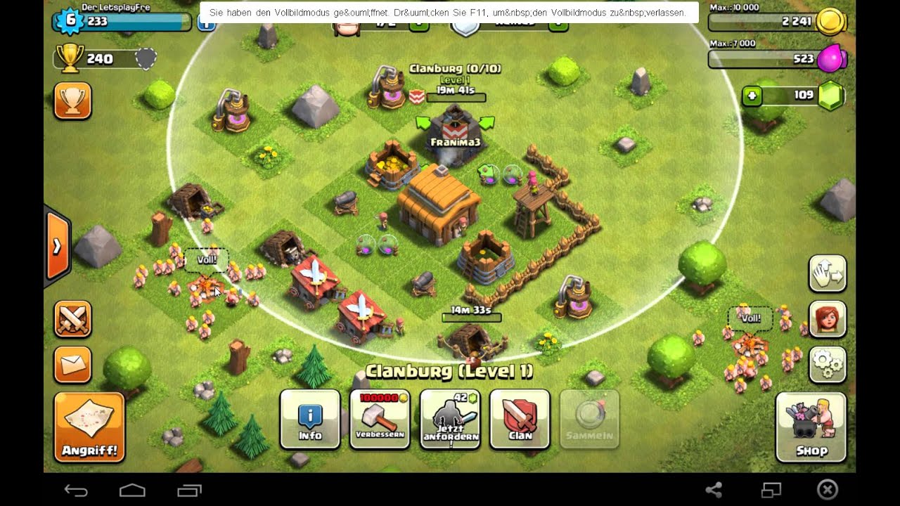 Clash Of Clans endlich MINENWERFER - YouTube