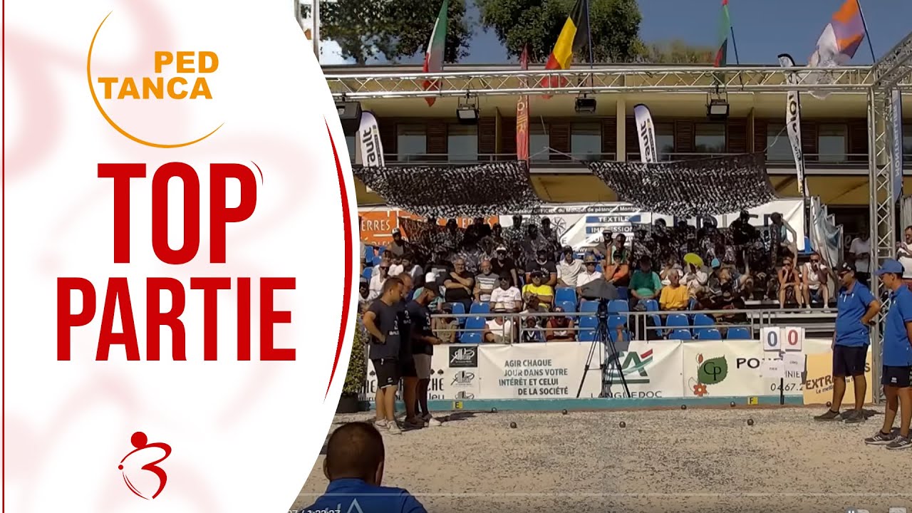 👍 Finale passionnante ITALIE vs SAUVAGE : Mondial à pétanque Montpellier3M 2022
