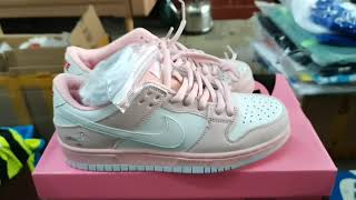 Unboxing 39 USD Sb Dunk Low Pigeon Pink reps review