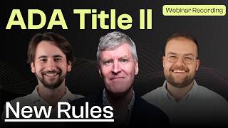 ADA Title II Explained: What Public Entities Must Do Before the 2026 Deadline