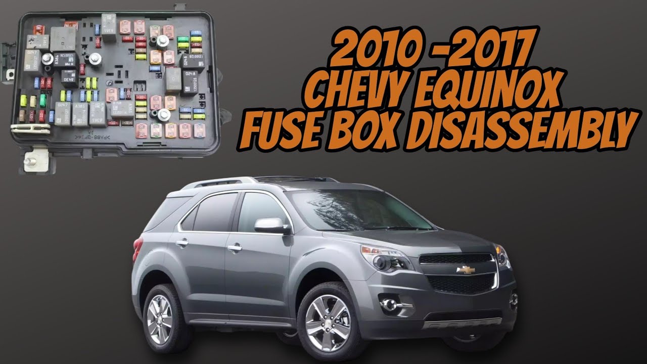 Chevy Equinox Fuse Box Removal and Disassembly Instructions - YouTube
