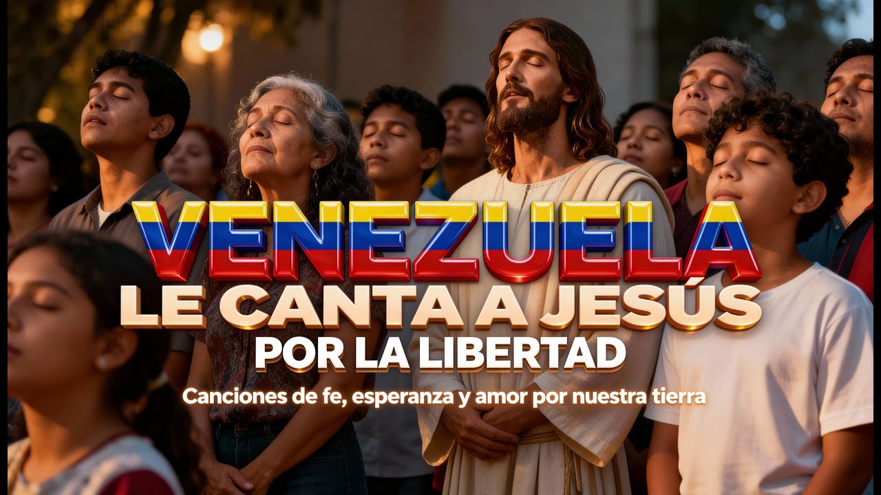🙏✨ Venezuela le Canta a Jesús por la Libertad🎶 Canciones de fe, esperanza y amor por nuestra tierra