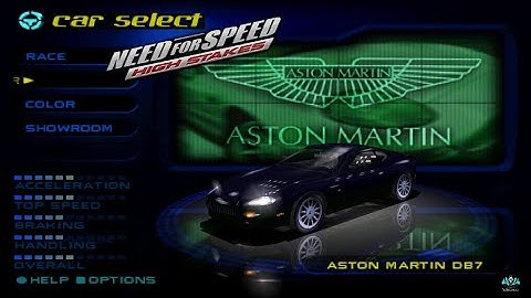 Need For Speed High Stakes - Hot Pursuit | Aston Martin DB7 (PS1)