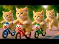 Mama Cat Trims Fur on the Farm and Makes Tiger Hat For Kittens At Home🐾🎩🐯
