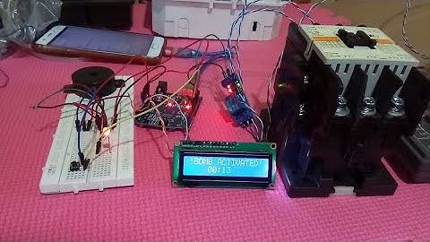 ARDUINO TIME BOMB! (For ducational purpose only)