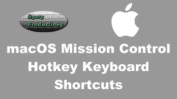 macOS Mission Control Hotkey Keyboard Shortcuts