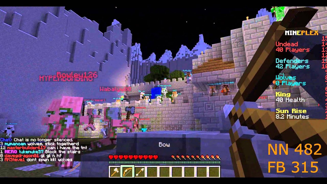 Server Tournament: Mineplex: Episode 21: Castle Siege Part 1 - YouTube