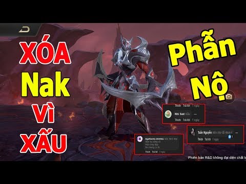 Liên quân Xóa Tướng NAKROTH làm lại vì quá XẤU khiến AE Game thủ phẫn nộ TNG