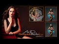 Retouching studio  art photo line