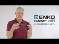 Enko cabinet legs  easily adjustable