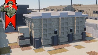 Minecraft How to Build a Military Base! Part 3: Porta Potty