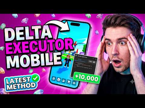 Delta Executor Mobile Tutorial - How To Get Roblox Executor Delta Executor iOS iPhone & Android APK