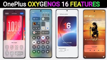 Oneplus OxygenOS 16 Android 16 Update :  10+ New Features🔥 Oneplus 13,13R,12,12R,13s,Nord Ce 3/4/5