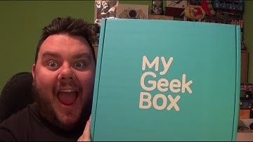 My Geek Box November 2016 Mystery Surprise Subscription Box Unboxing