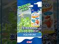 熱帯魚の水をピカピカに✨水換えのたびに水キレイ！なバクテリア＆麦飯石入りカルキ抜き。