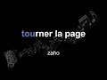 Zaho Tourner La Page Lyrics Paroles Letra mp3