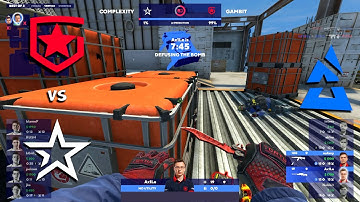 ПОЛУФИНАЛ ВЕРХНЕЙ СЕТКИ! Gambit vs Complexity - BLAST Spring Final - ЛУЧШИЕ МОМЕНТЫ CSGO