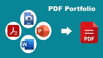 How to create a PDF Portfolio in adobe acrobat pro DC