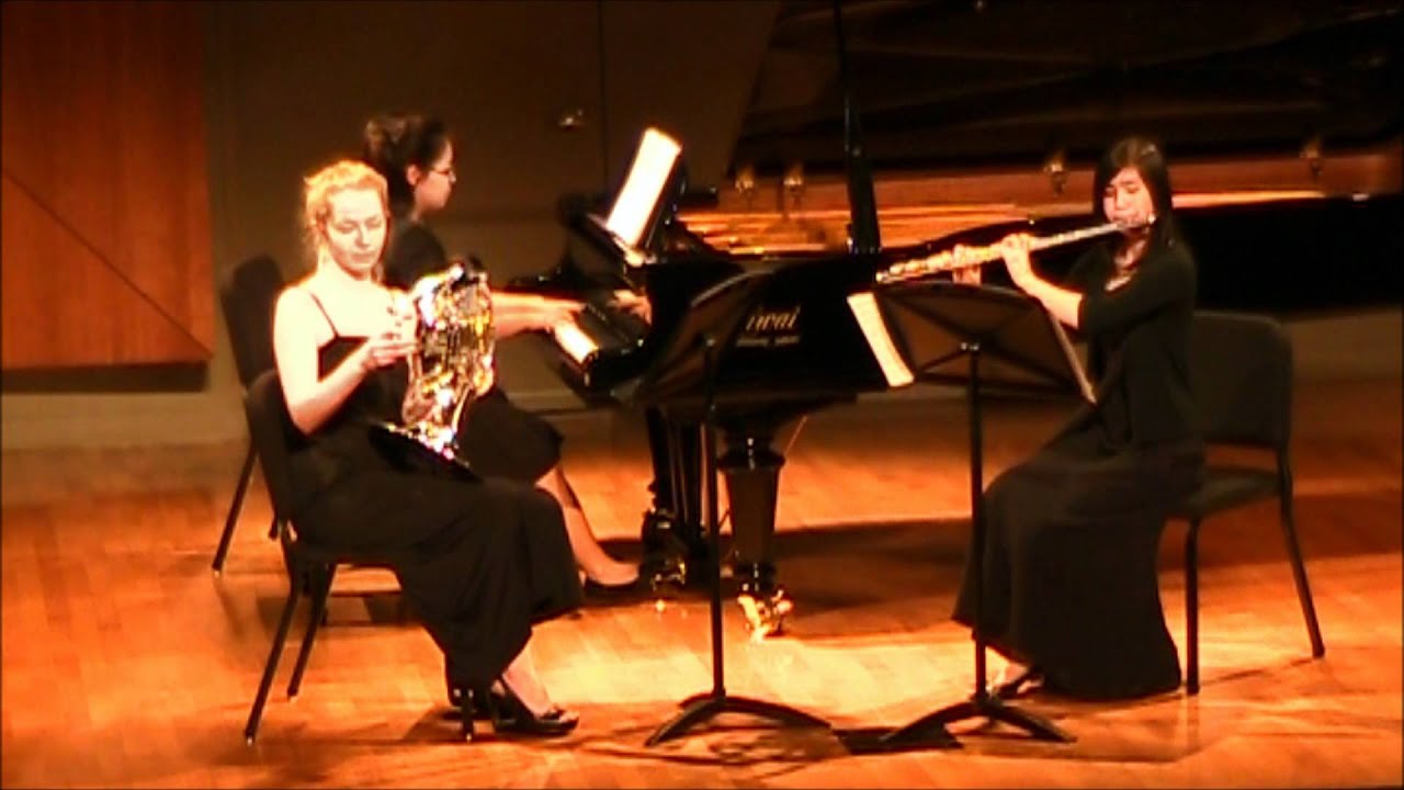 Dance by Eric Ewazen (Ballade, Pastorale, and Dance III; Trio for Flute, French Horn, and Piano